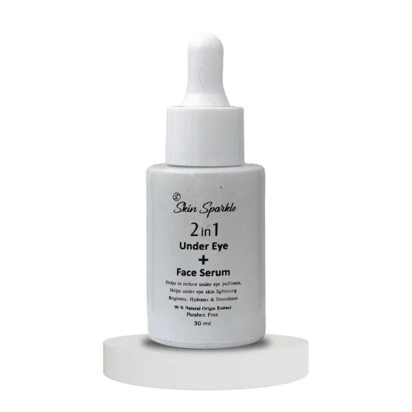 Skin Sparkle 2-in-1 Under Eye + Face Serum - Image 2