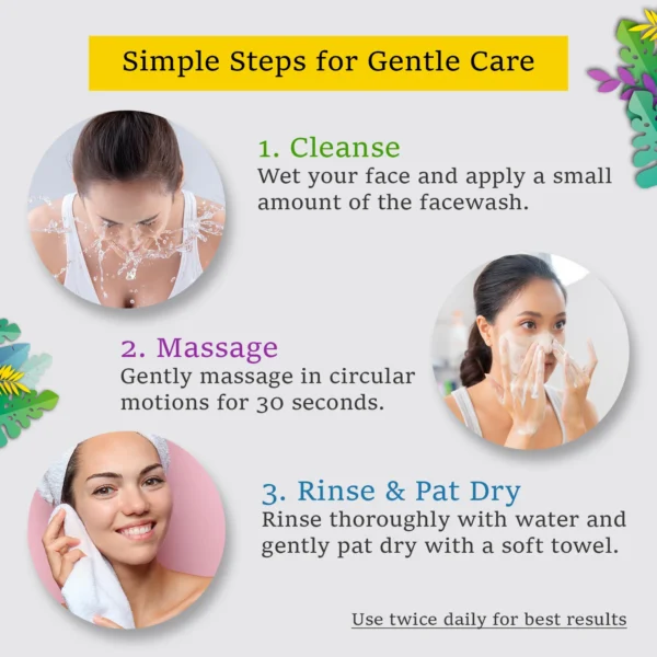 Skin Sparkle Face Wash for Sensitive Skin - Image 4