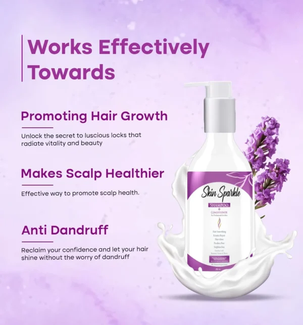 Skin Sparkle Hair Shampoo + Conditioner - Image 4